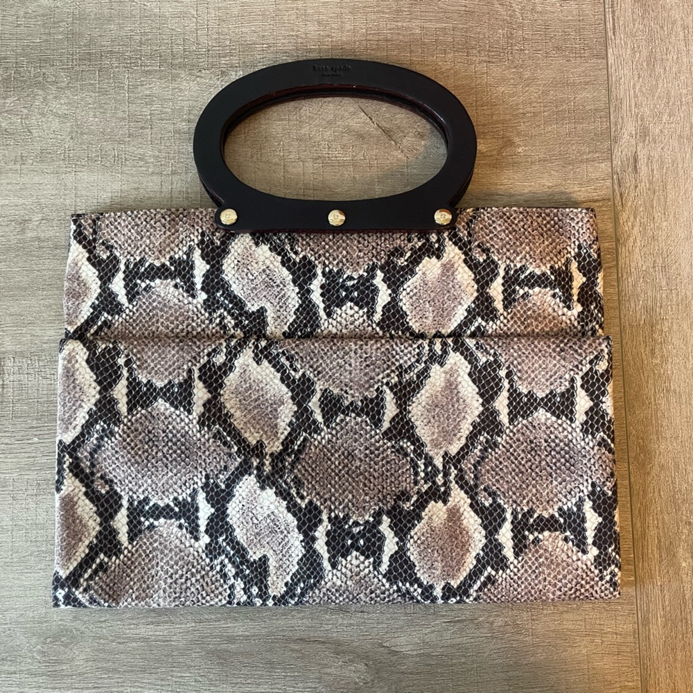 Kate Spade Python Tote - Picture 4 of 10
